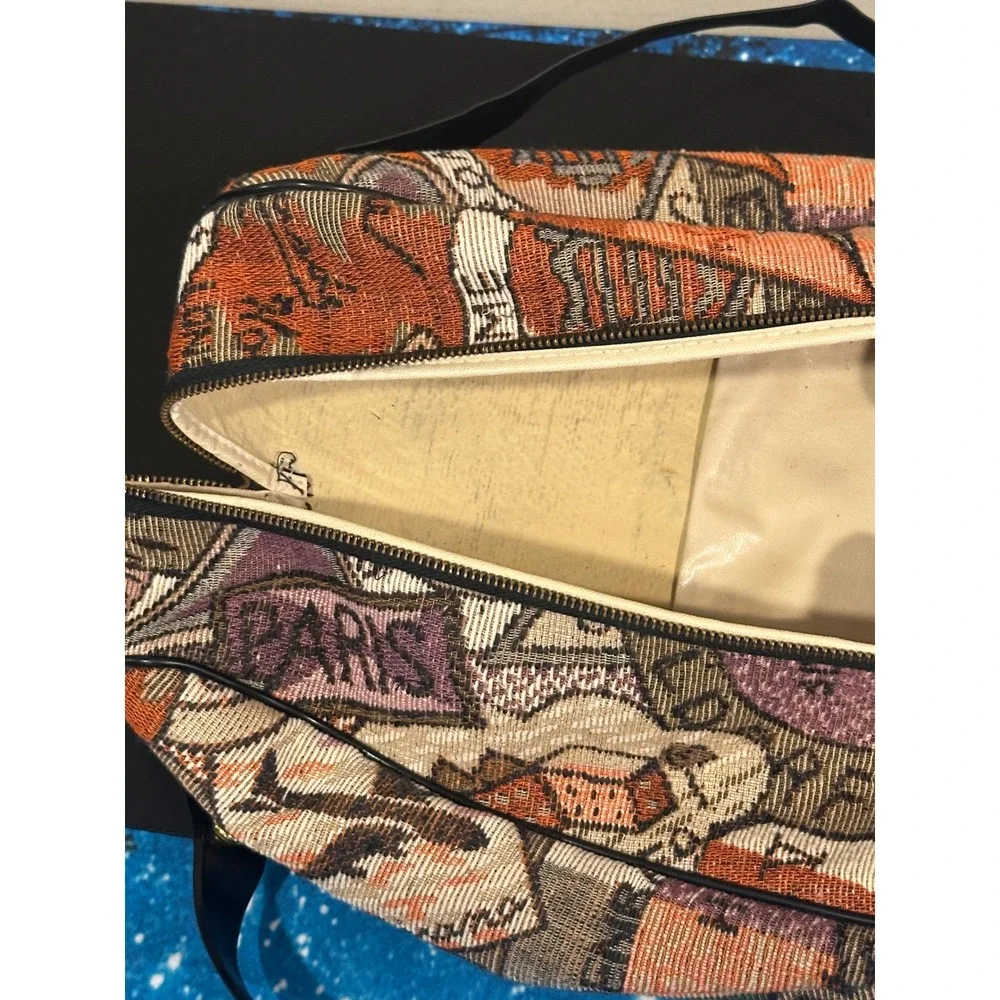 Vintage Tapestry Sling Backpack Travel Shoulder Bag Multi Color